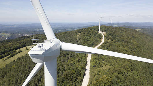 Windpark Les Monts d'Ain