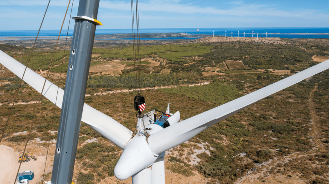 Dismantling the Souleilla-Corbières wind farm